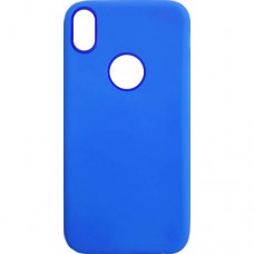 Capa para iPhone XS Max - Emborrachada Top Azul